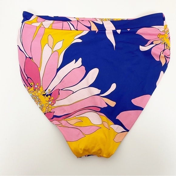 Trina Turk Breeze High Waist Bandeau Bikini Set - Picture 7 of 8